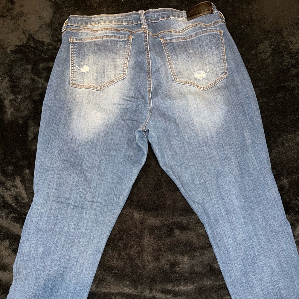 High rise jeans